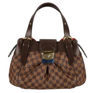 Louis Vuitton Sistine Damier Ebene Brown Leather